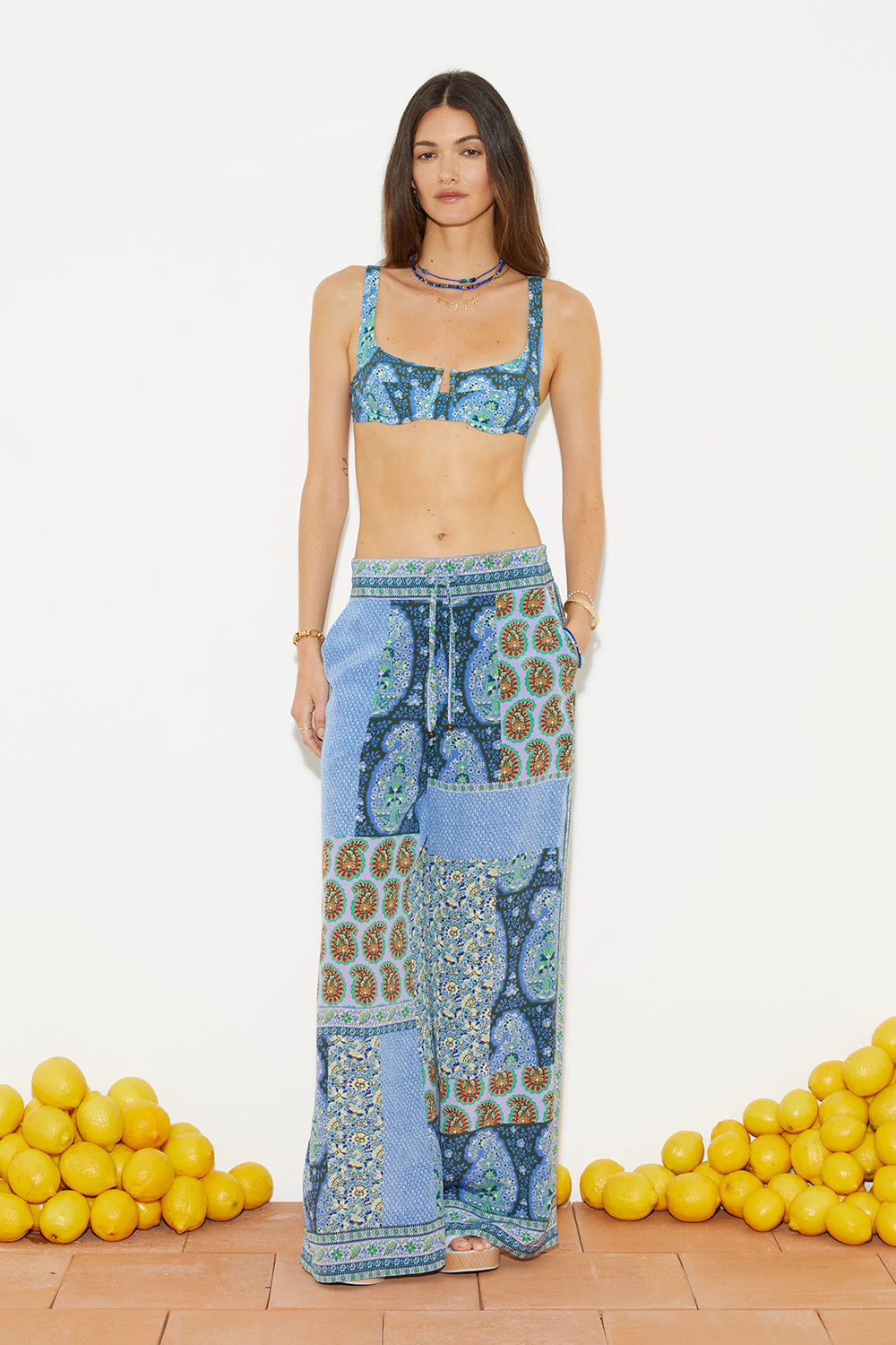 Onda Silk Wide Leg Pant