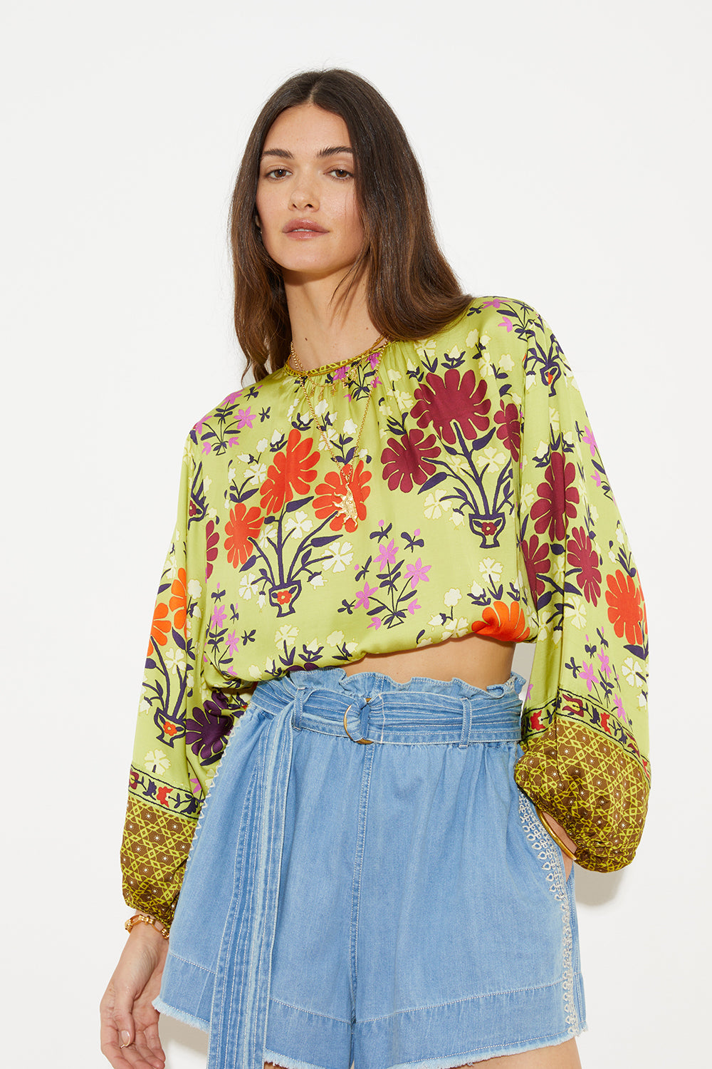 Eden Full Sleeve Crop