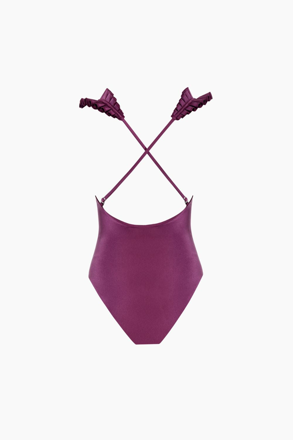 Tisi One Piece Swimsuit Eggplant