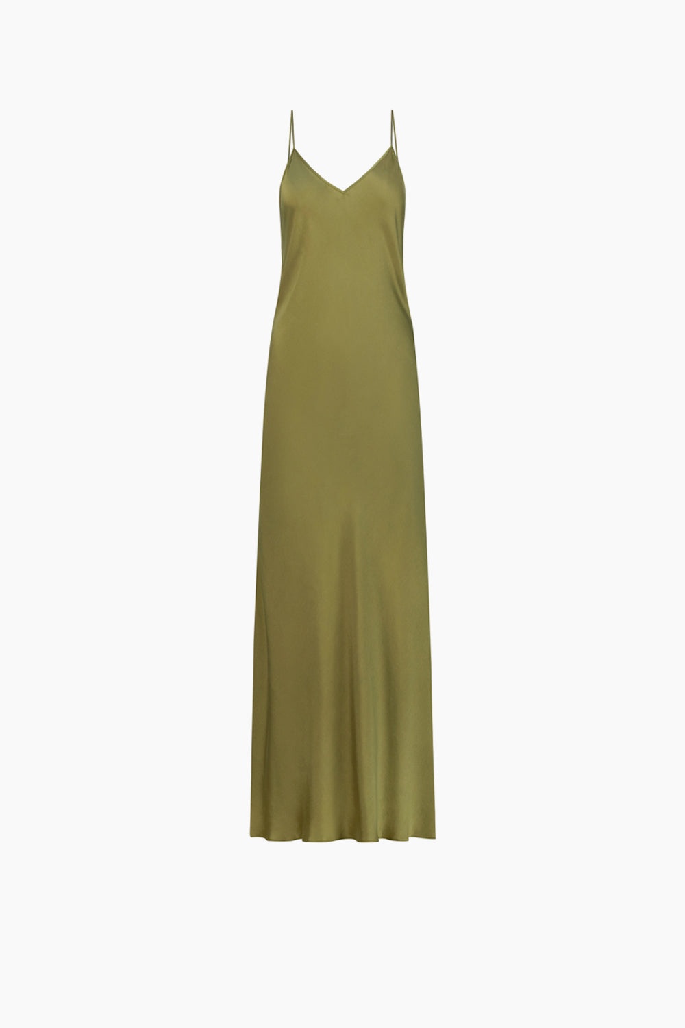 Rimmba Lilly Dress Luxurious Mulberry Silk in Mustard Green | TWLV UAE Rimmba Lilly Dress Luxurious Mulberry Silk in Mustard Green | TWLV UAE