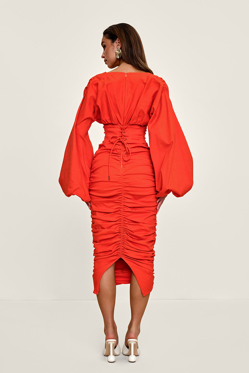 Anida Midi Cotton Dress