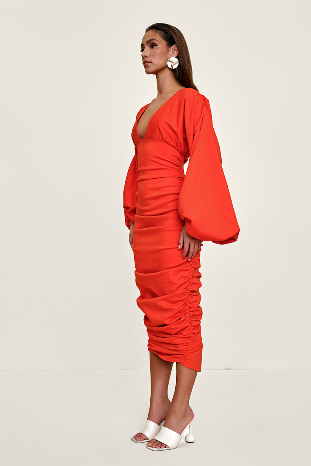 Anida Midi Cotton Dress