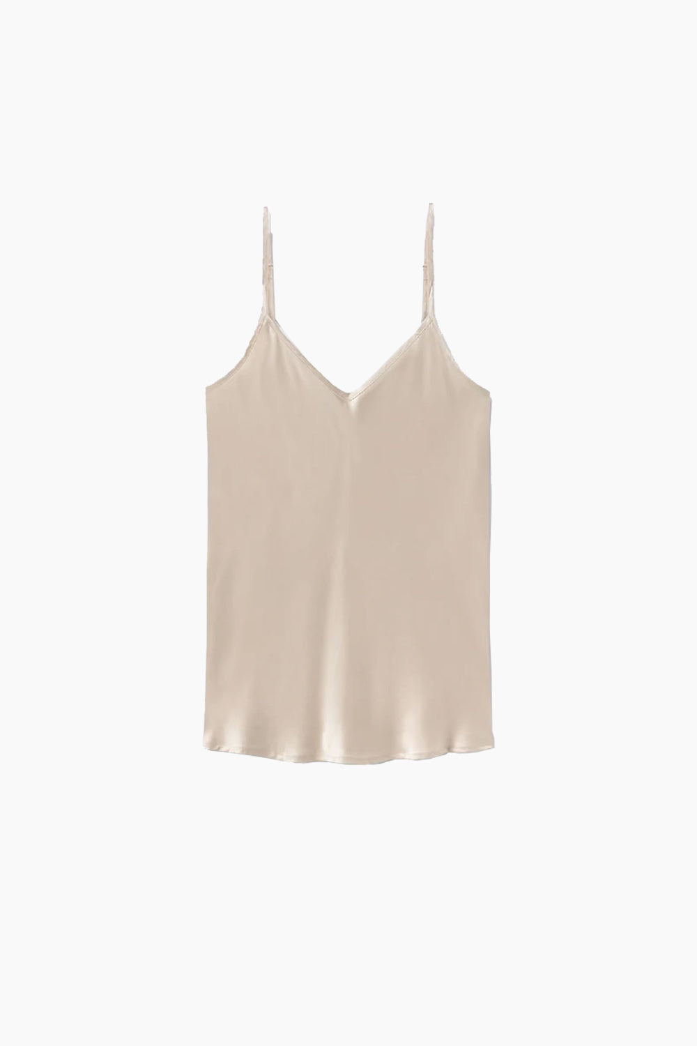 Bias Cut Cami Hazelnut
