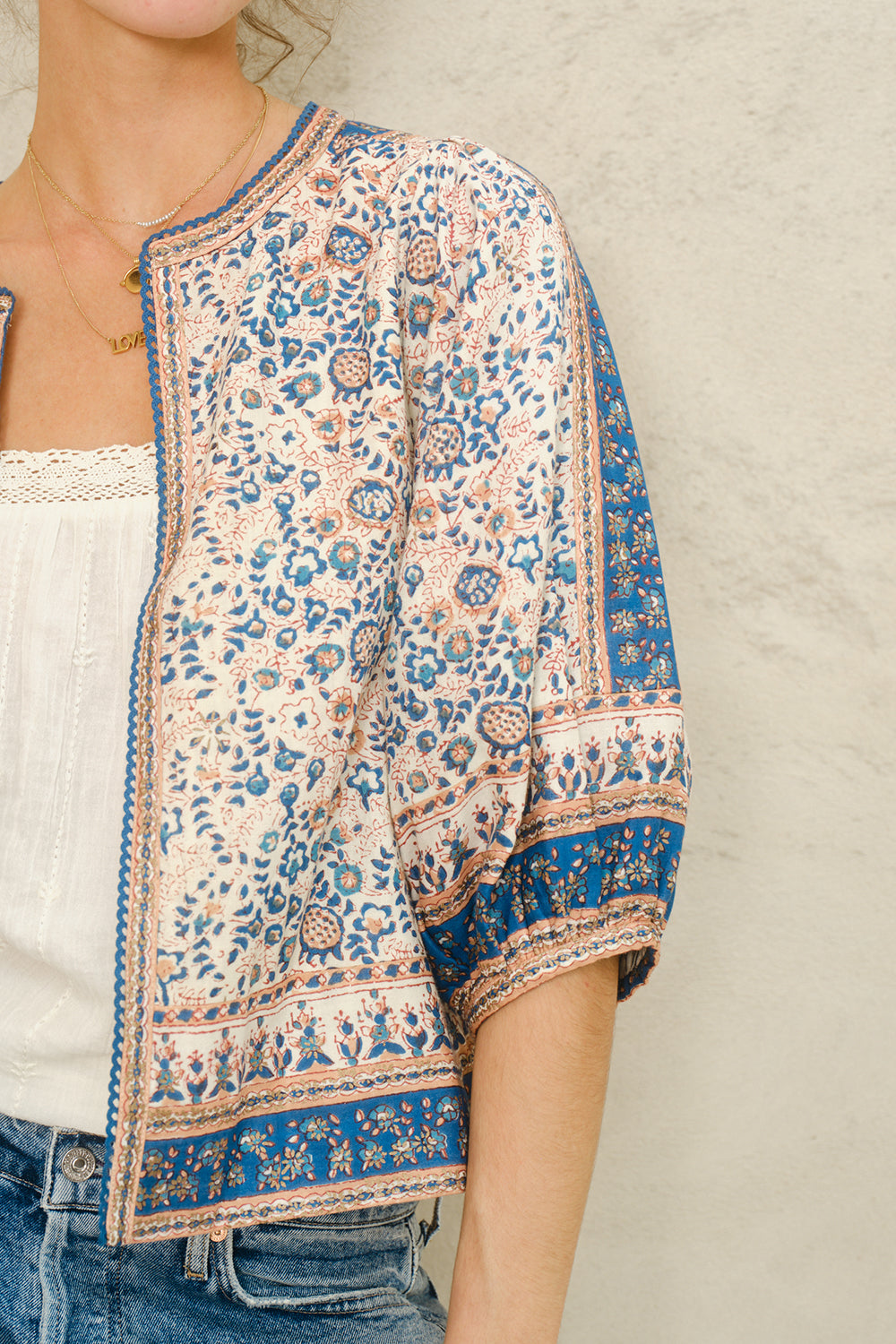 Cass Print Jacket