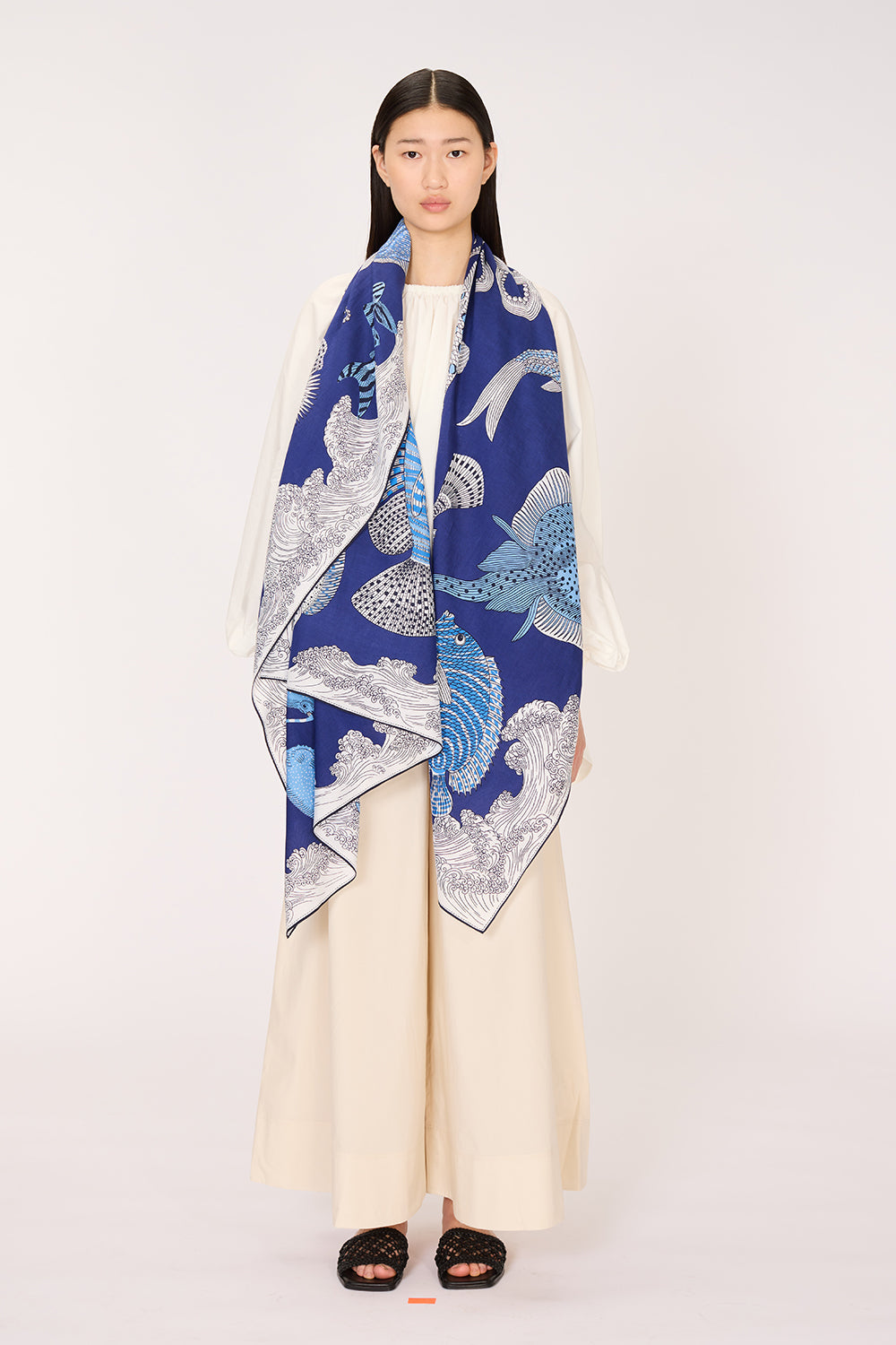Scarf Poseidon Blue