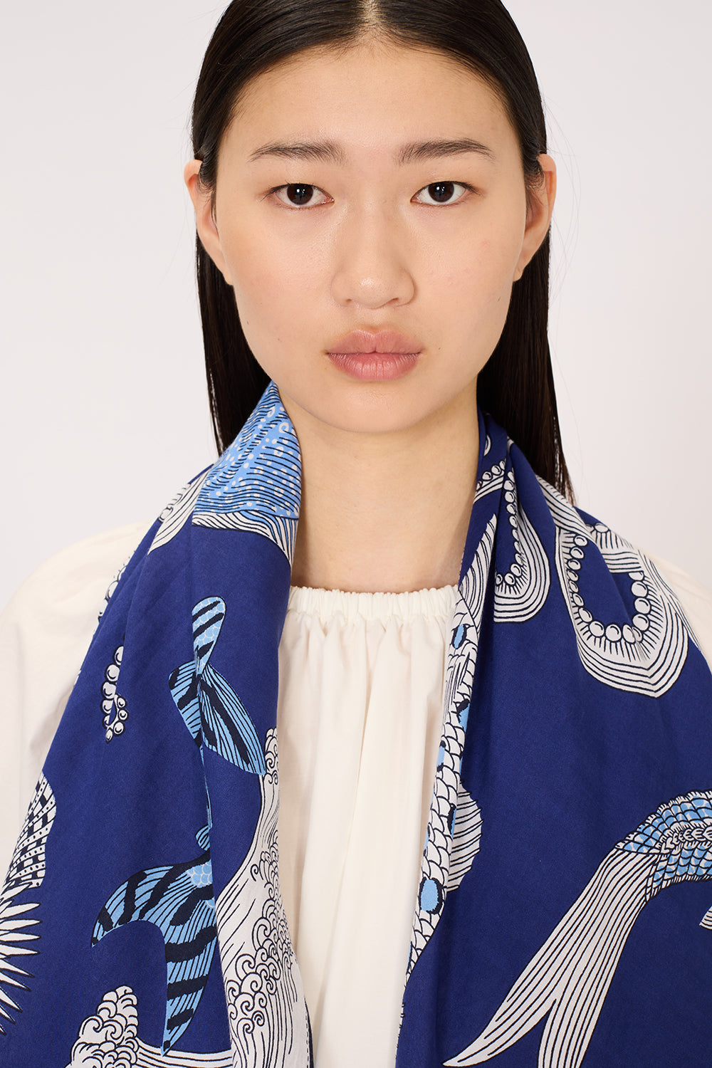 Scarf Poseidon Blue