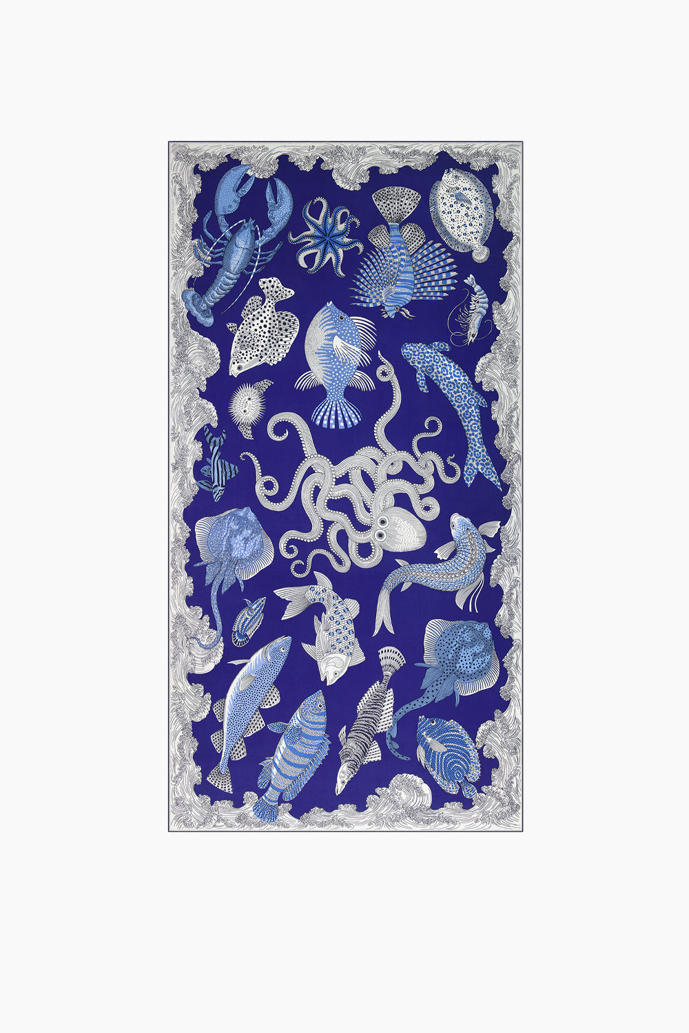 Scarf Poseidon Blue