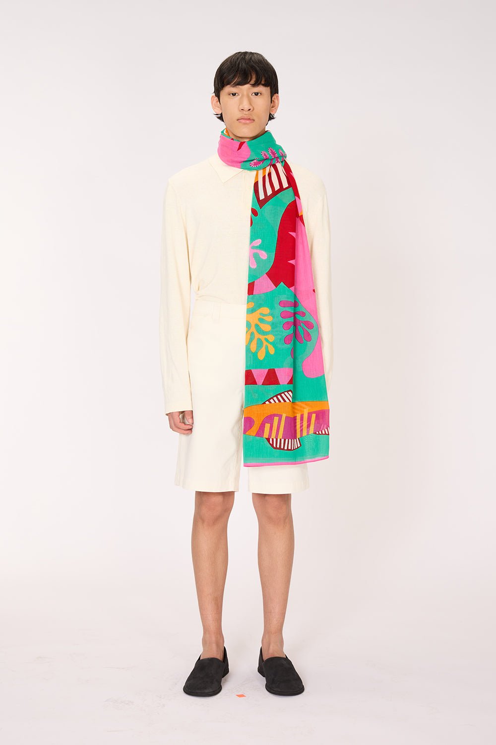 Scarf Splash Turquoise