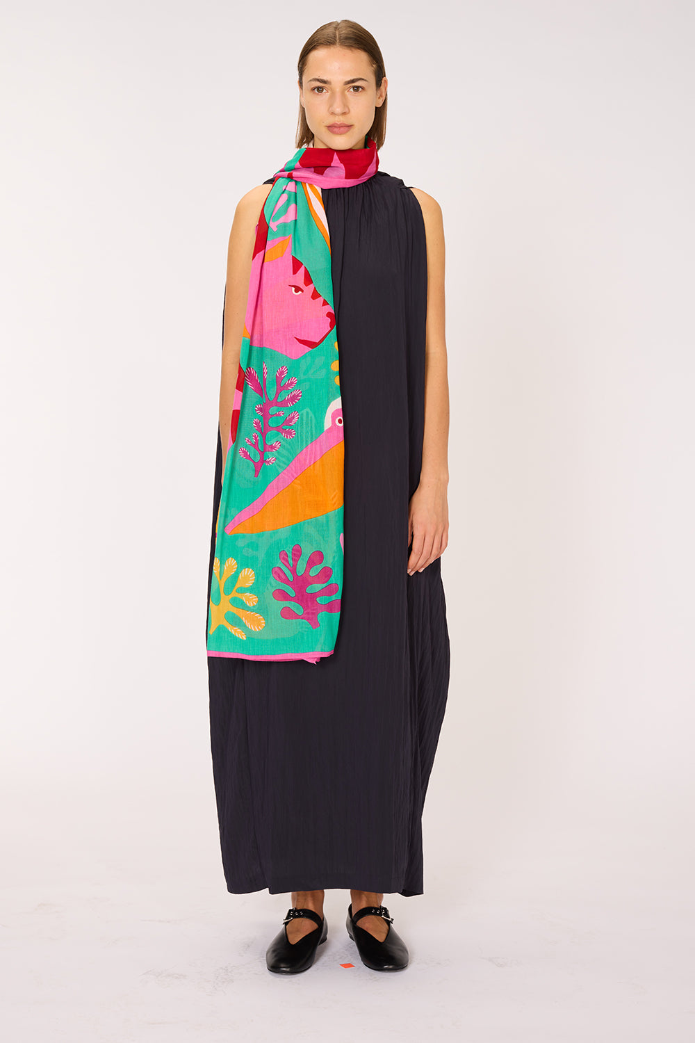Scarf Splash Turquoise