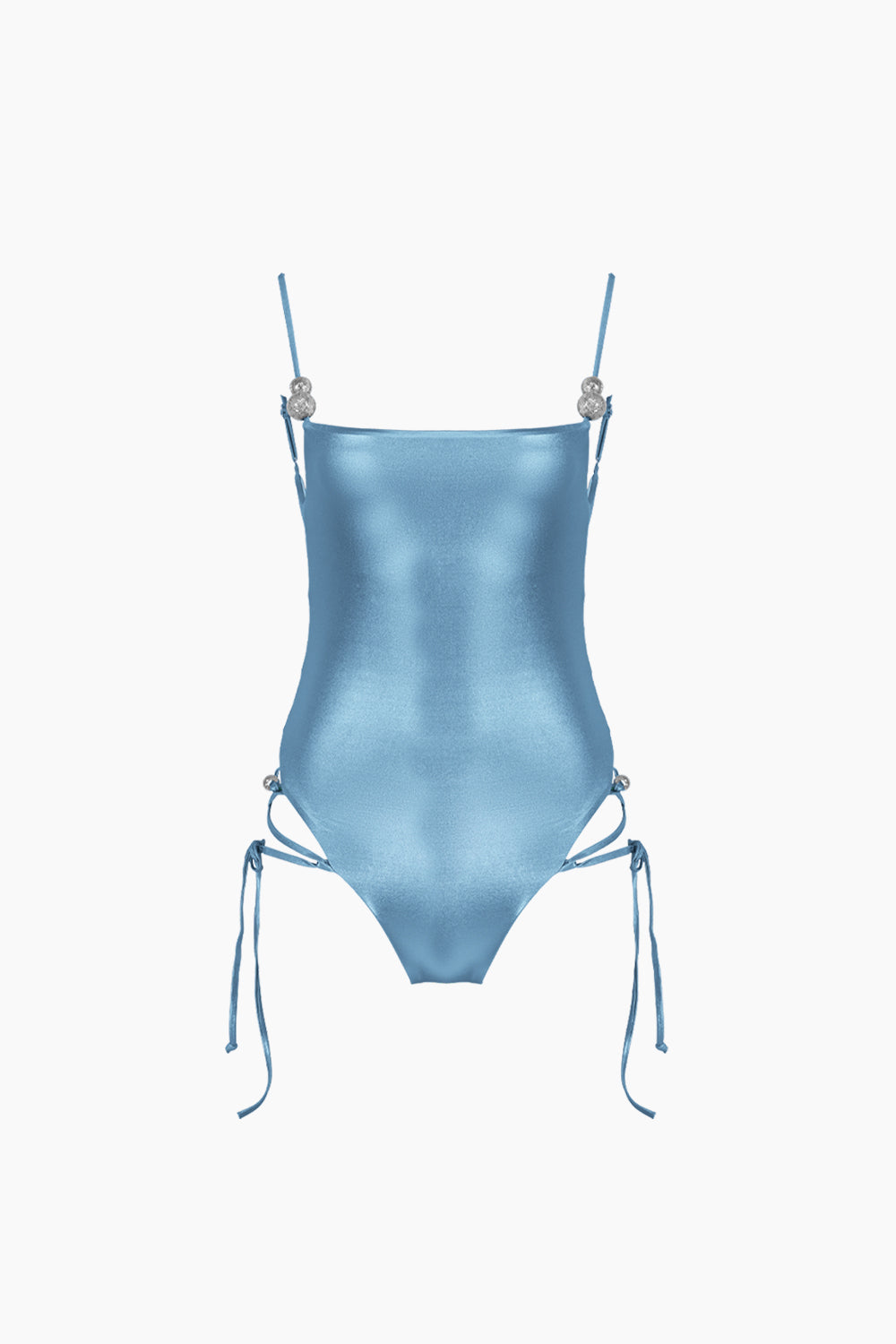 Frey One Piece Metallic Blue