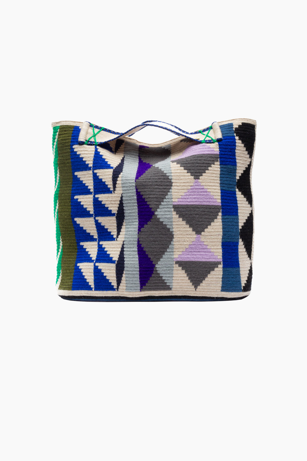 Peacock Tote Bag Blue