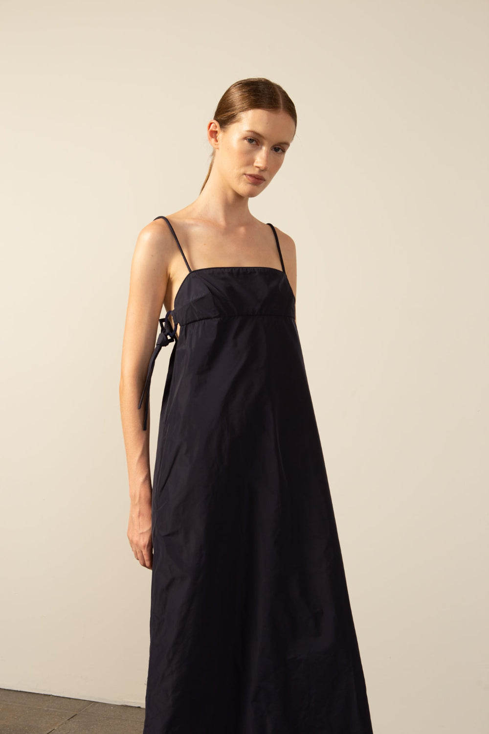 Geometric Straps Long Dress