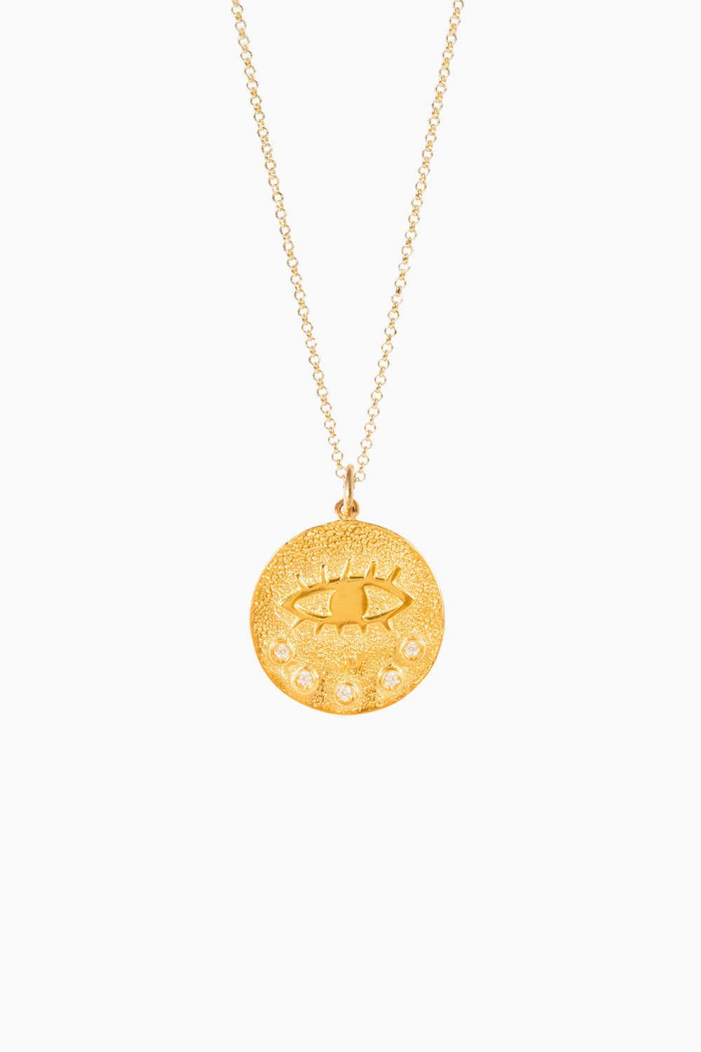 Cressida Large Charm with Medusa Chain