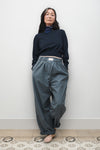 Twill Slouch Pants Slate