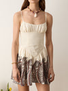 Cassia Gathered Bust Mini Dress