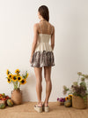 Cassia Gathered Bust Mini Dress