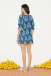 Onda Shirred Mini Skirt