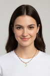 Melies Moon Charm with Rainbow Necklace