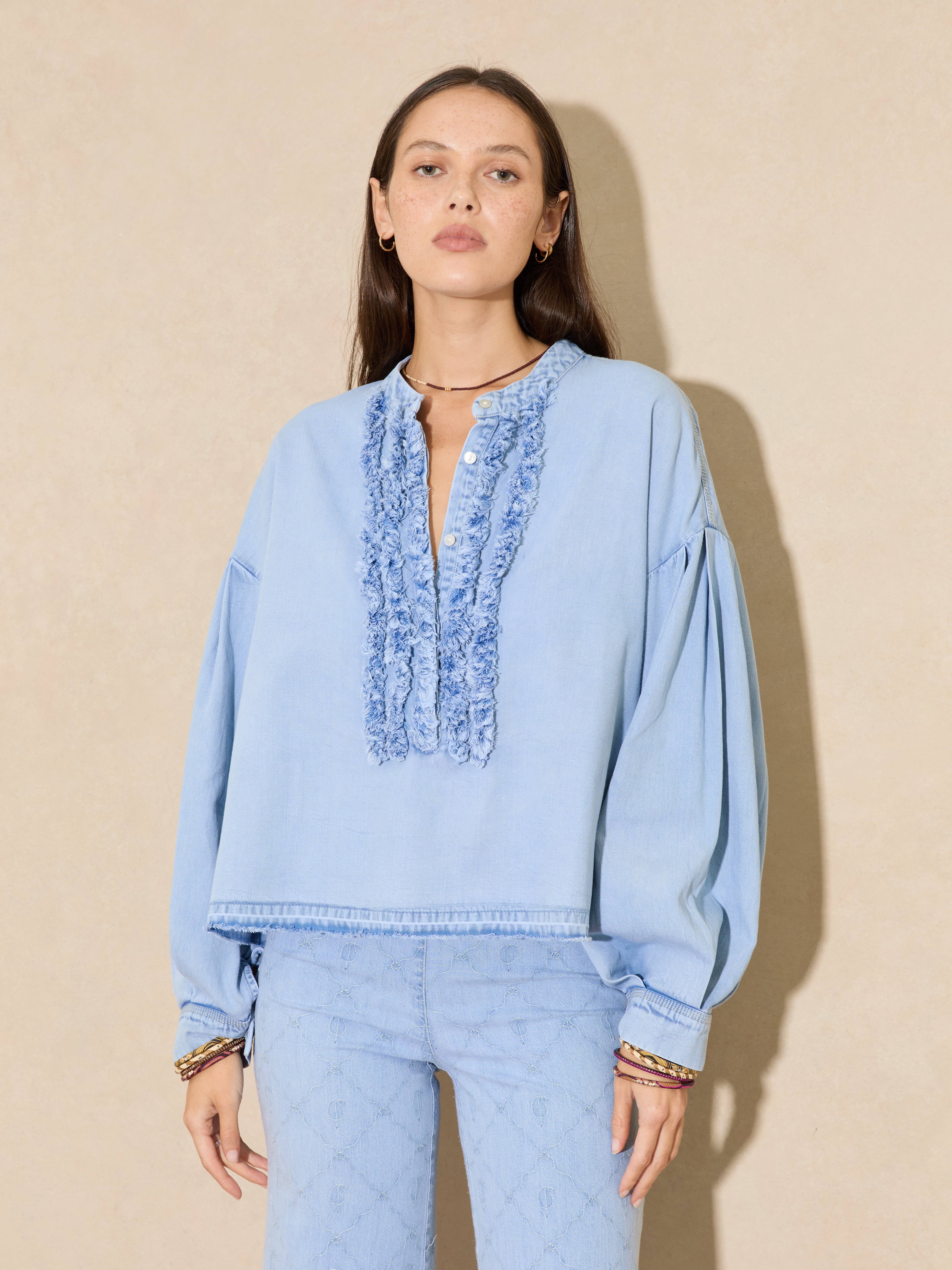 Dylan Pirate Blouse - Second Image