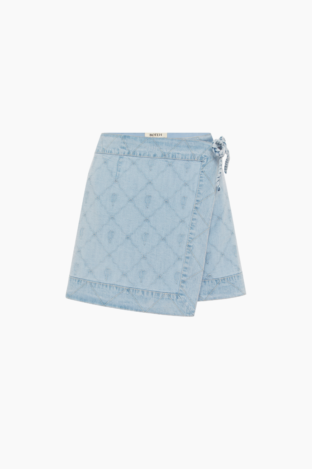 Dylan Wrap Mini Skirt