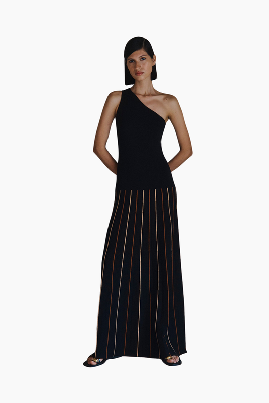 Manglar One Shoulder Maxi Dress