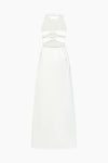 Solid Halter Long Dress