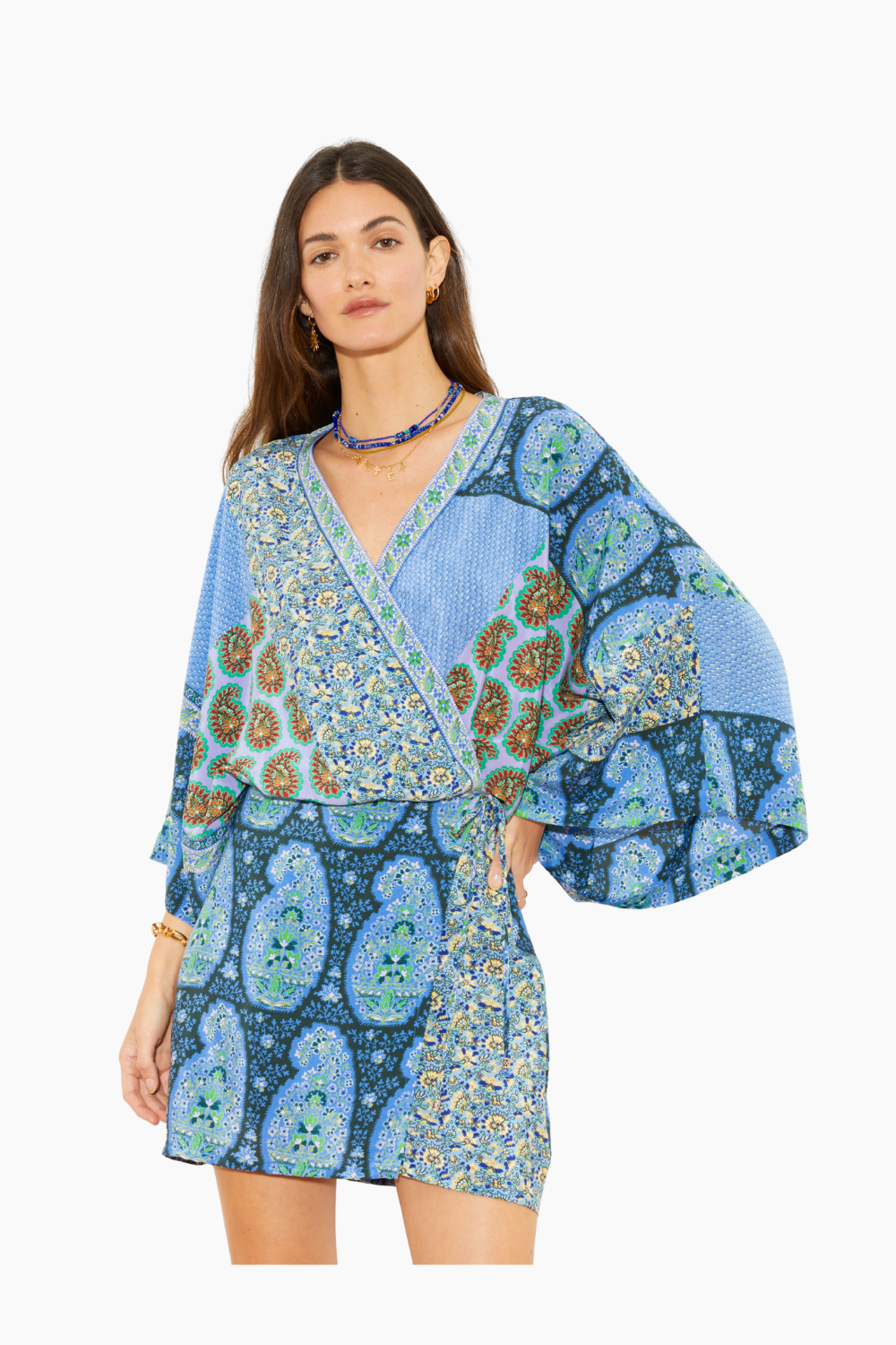 Onda Silk Robe Dress