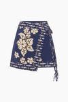 Palmetto Mini Wrap Skirt