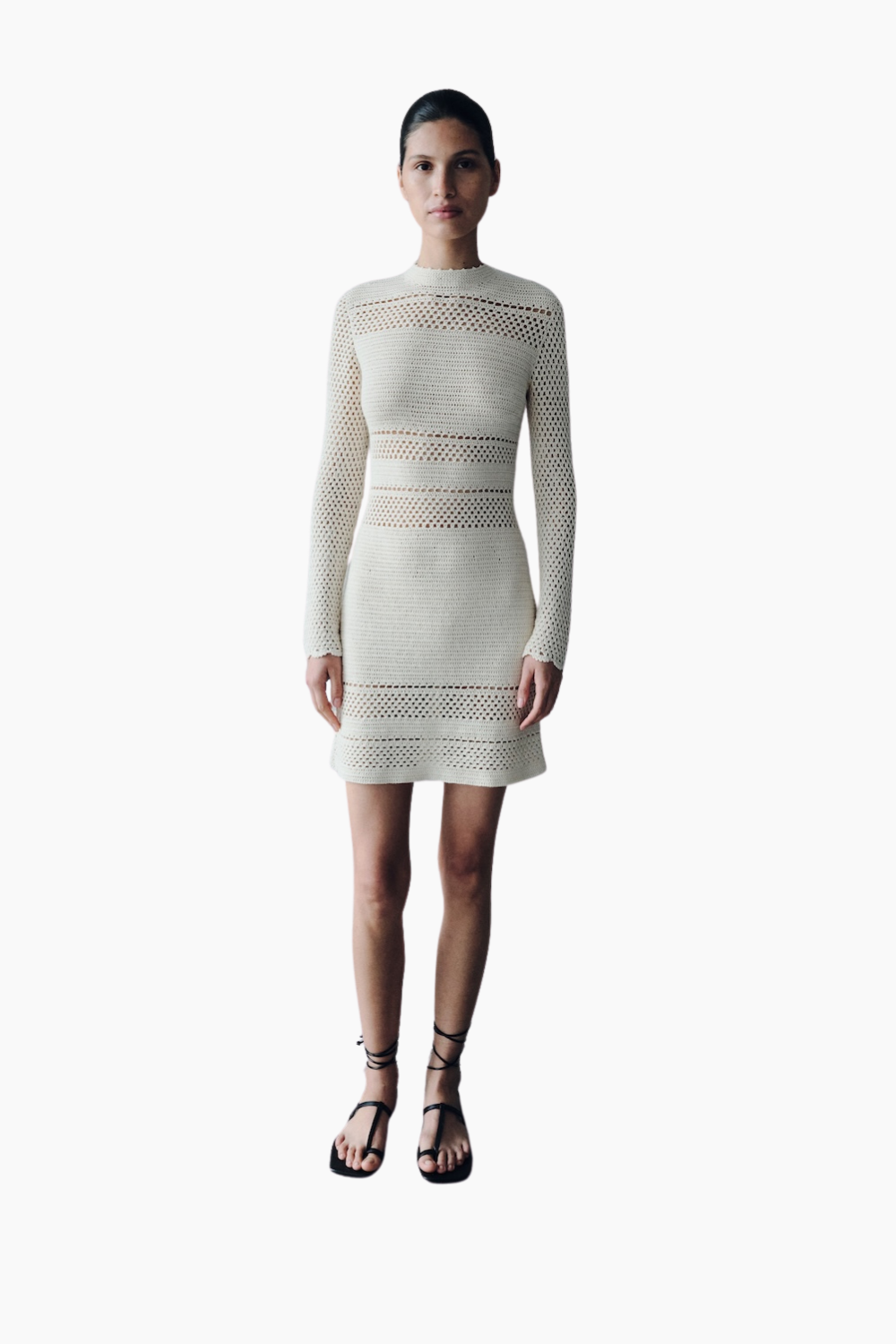 Nauta Crochet Mini Dress