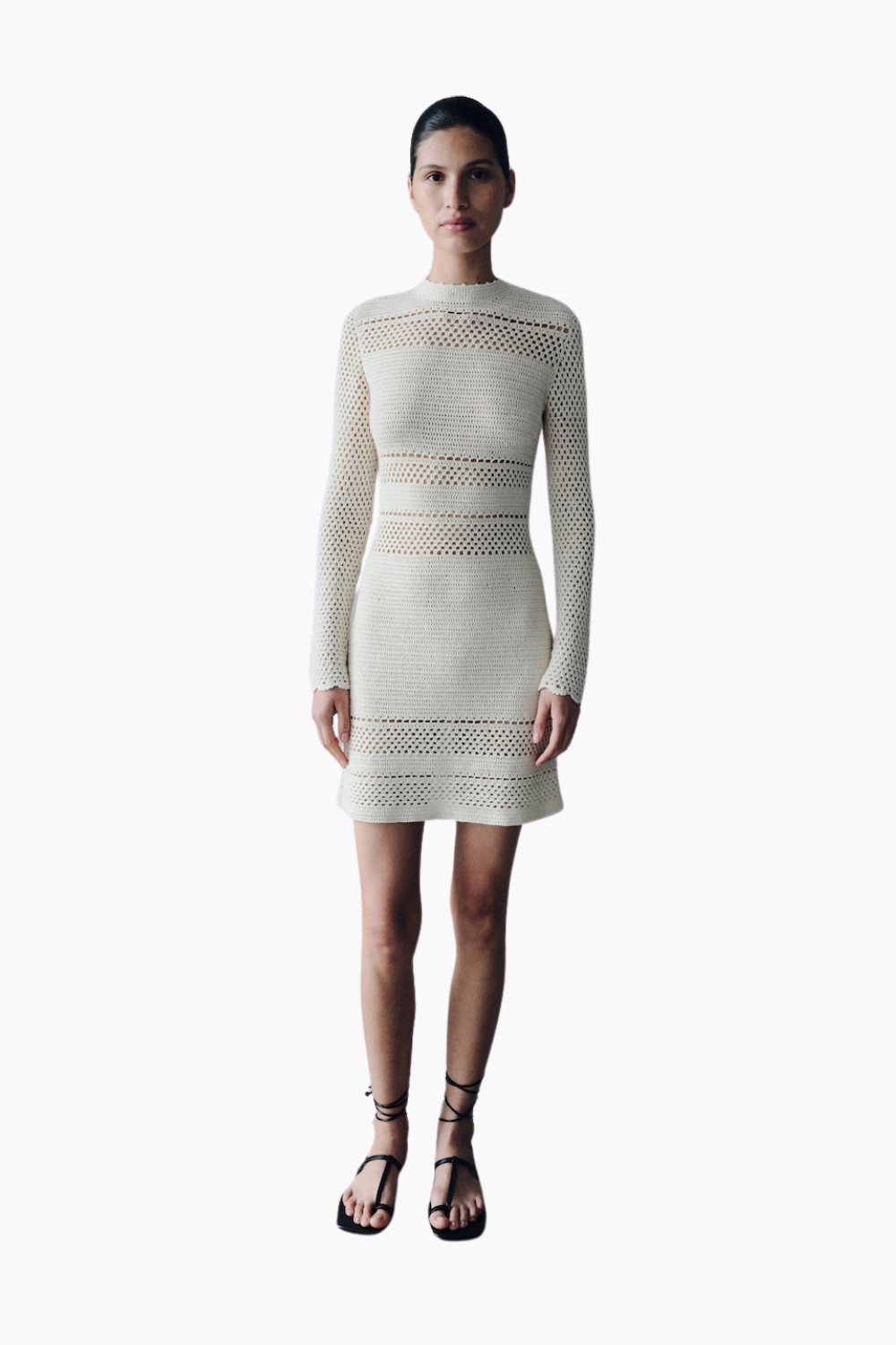 Nauta Crochet Mini Dress