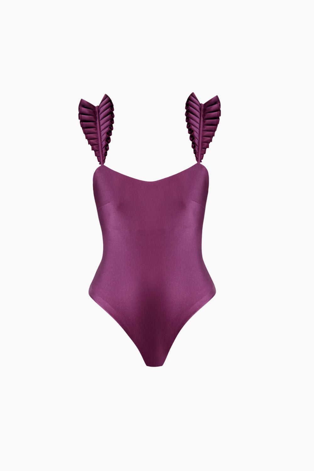 Tisi One Piece Swimsuit Eggplant
