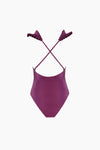 Tisi One Piece Swimsuit Eggplant