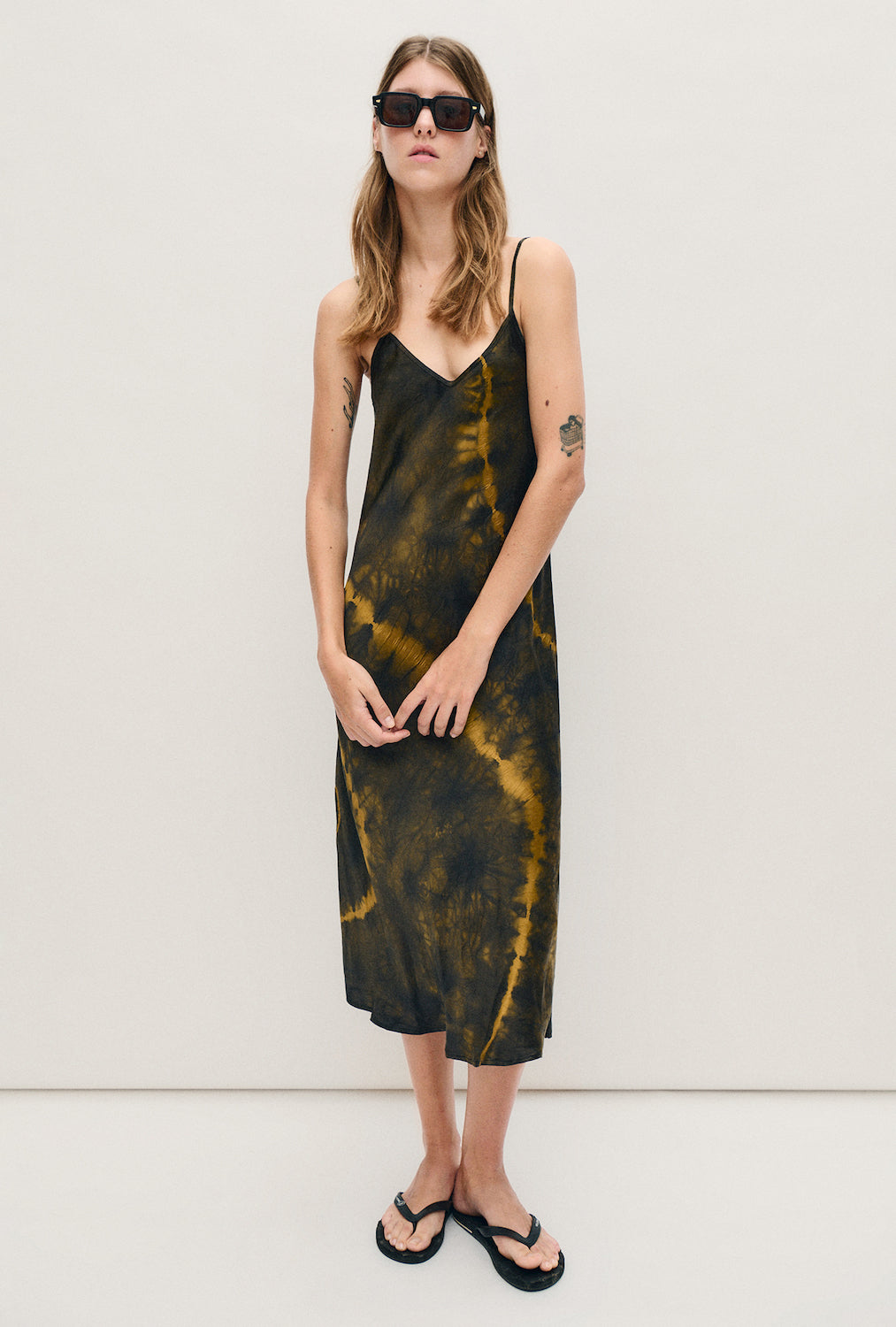 90s Slip Dress Tie Dye - Second Image