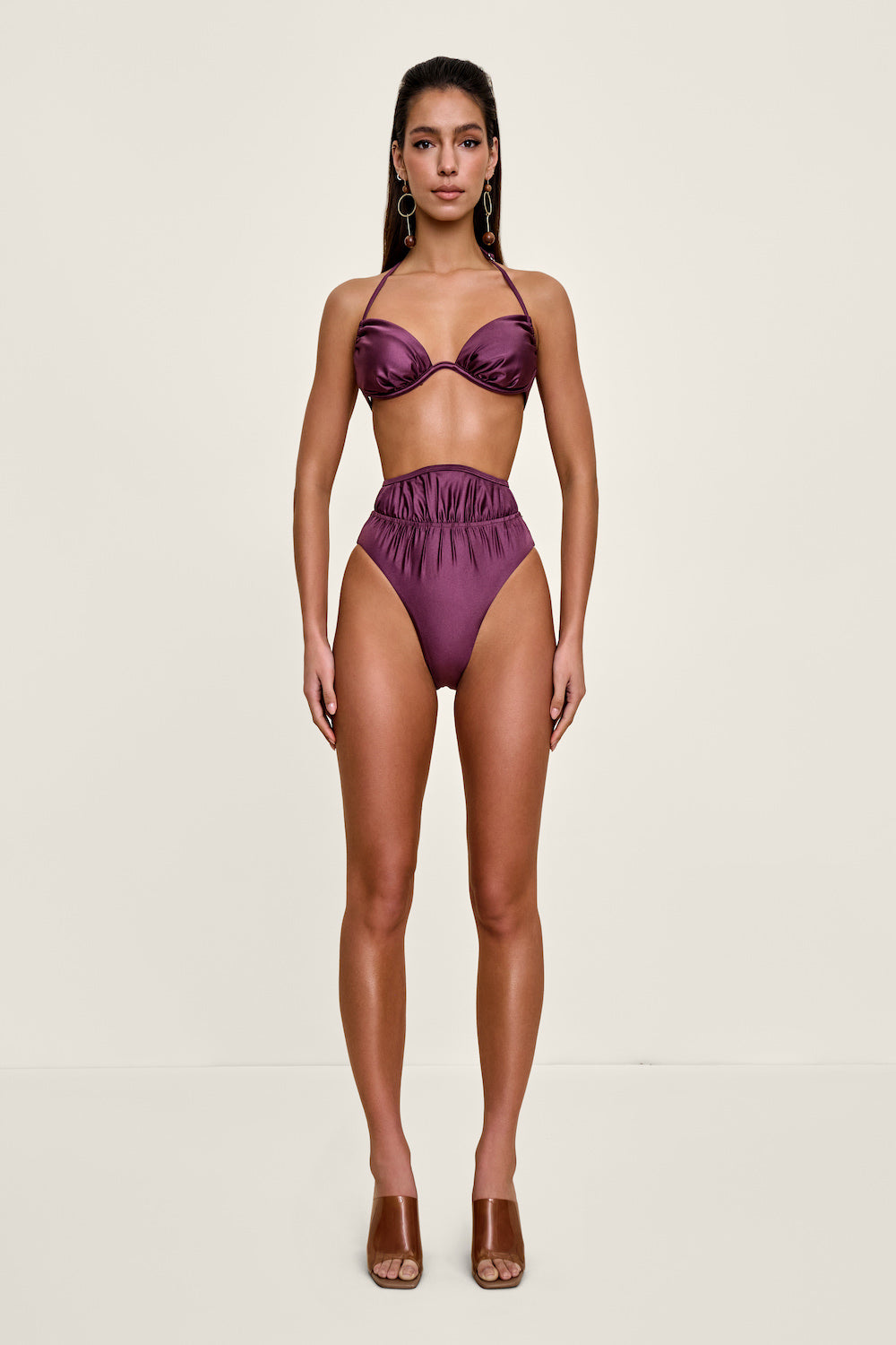 Gadu Bikini - Eggplant - Second Image