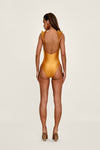 Tisi One Piece Swimsuit Gold