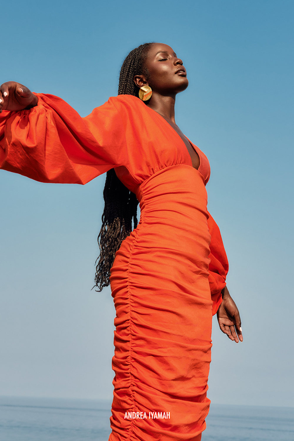 Anida Midi Cotton Dress