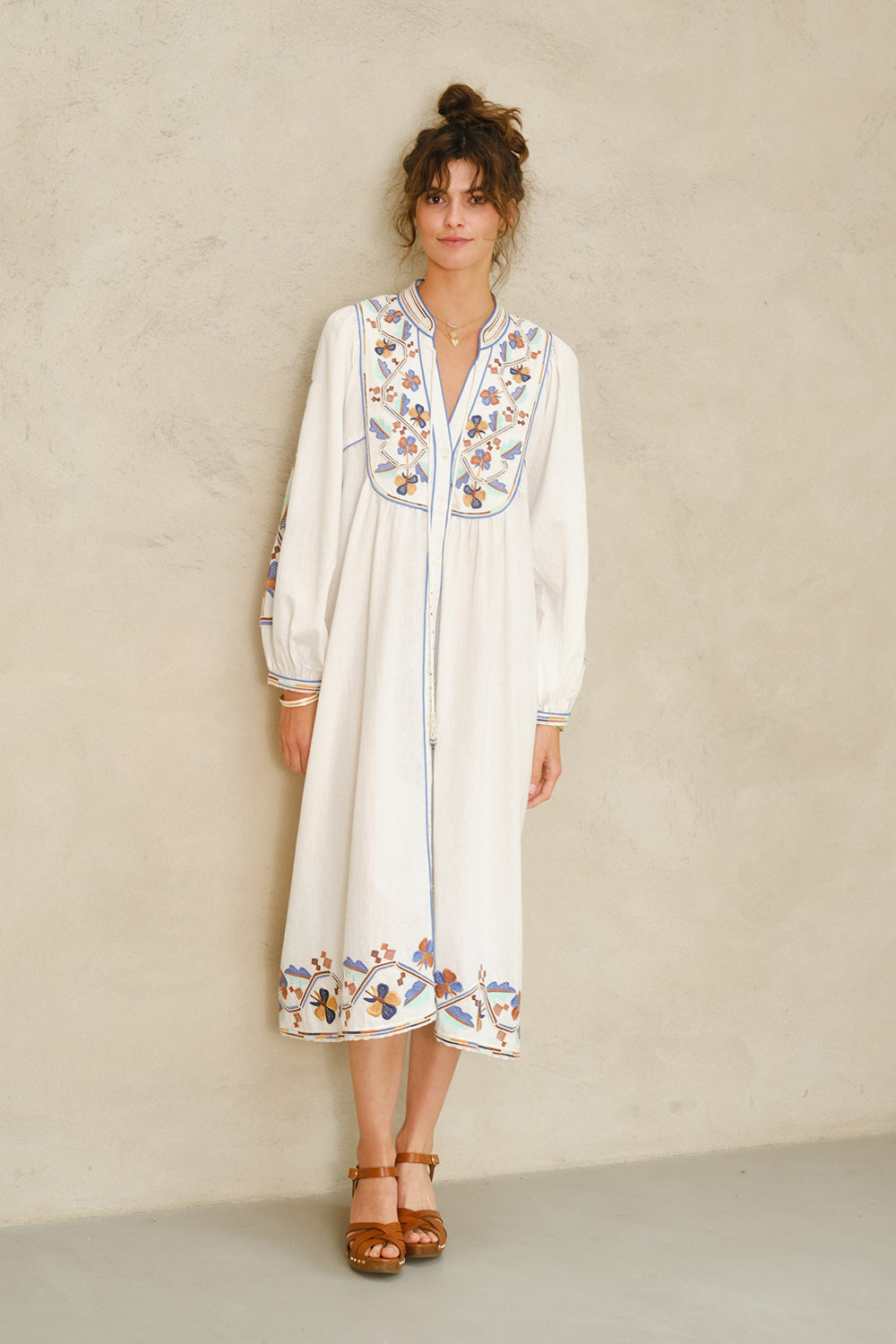 Arielle EMB Tunic