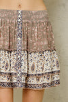 Bani Print Mini Skirt