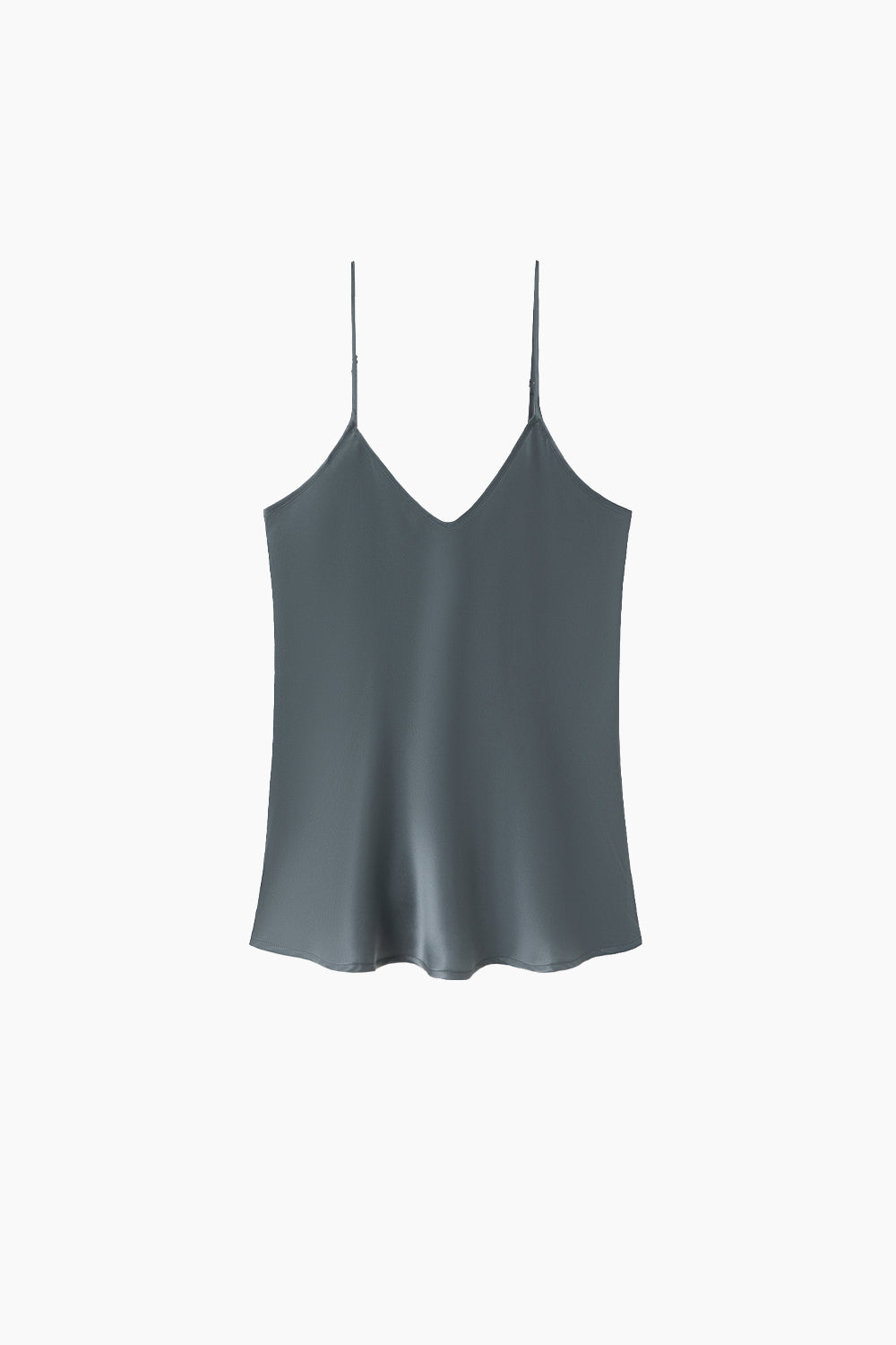 Bias Cut Cami Slate