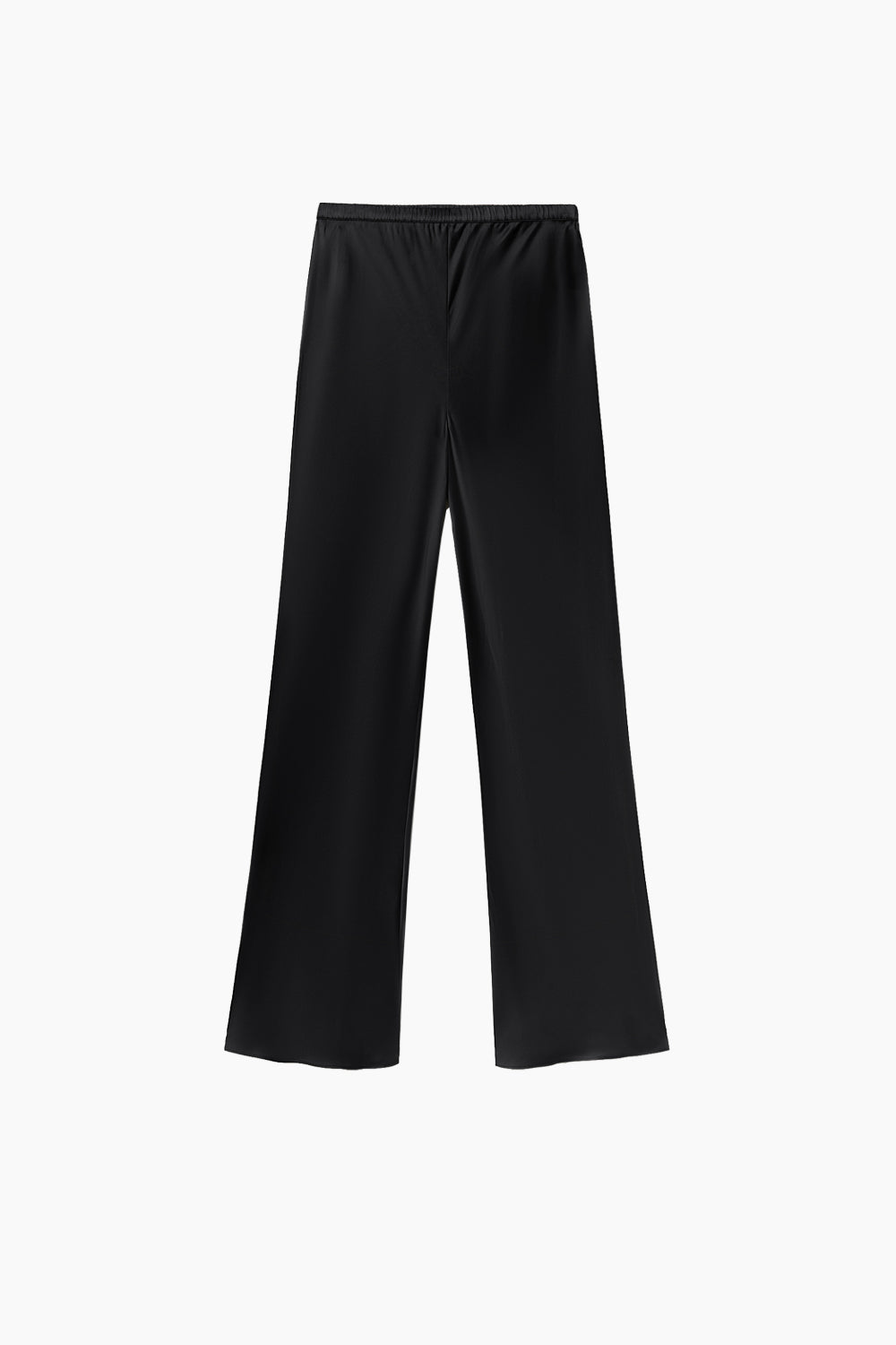 Bias Cut Pants Black