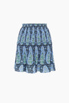 Onda Shirred Mini Skirt