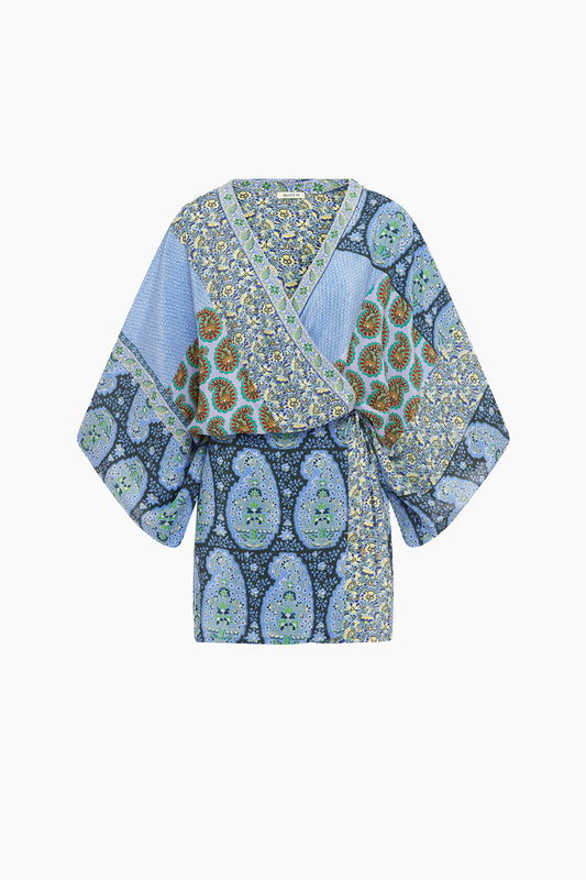 Onda Silk Robe Dress