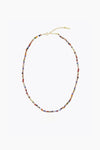 Melies Moon Charm with Rainbow Necklace