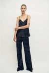 Bias Cut Pants Polka Dots
