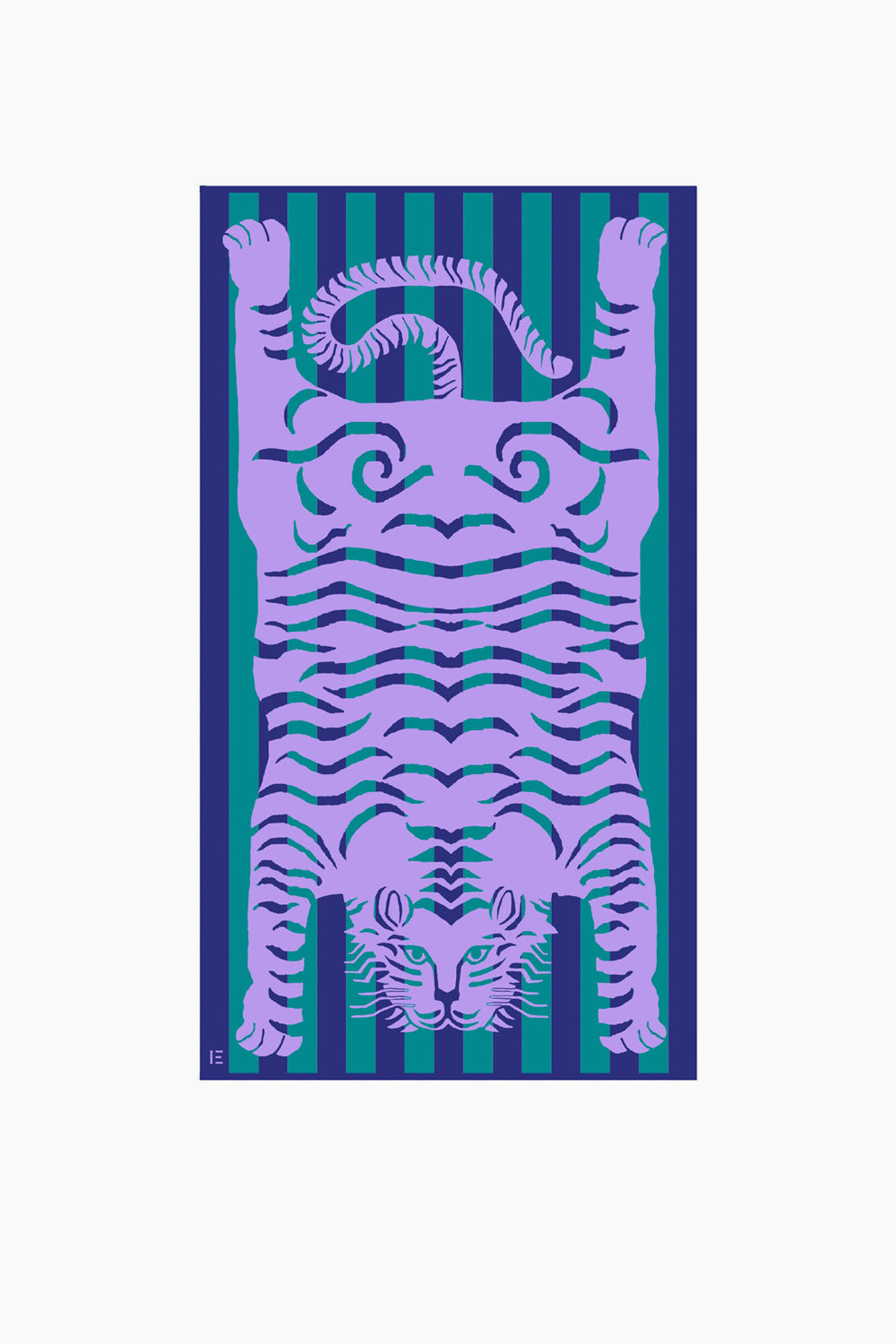 Beach Towel Baldo Green