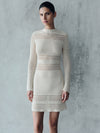 Nauta Crochet Mini Dress