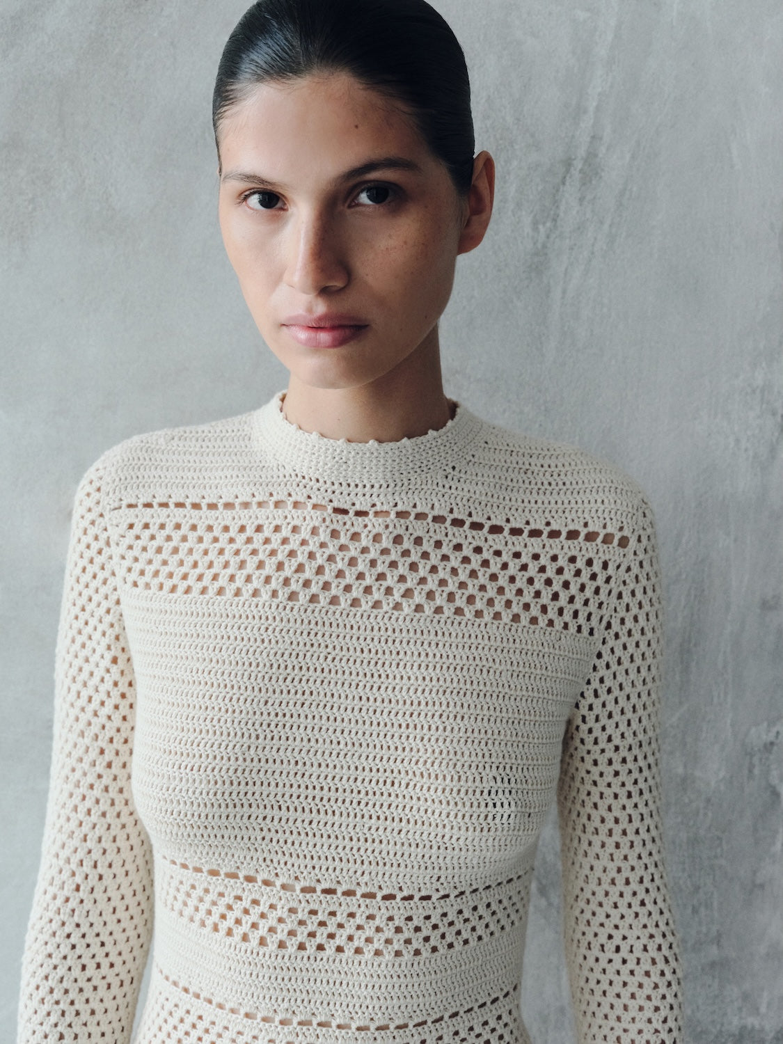 Nauta Crochet Mini Dress - Second Image