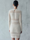 Nauta Crochet Mini Dress