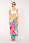 Fouta Splash Turquoise