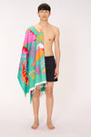 Fouta Splash Turquoise